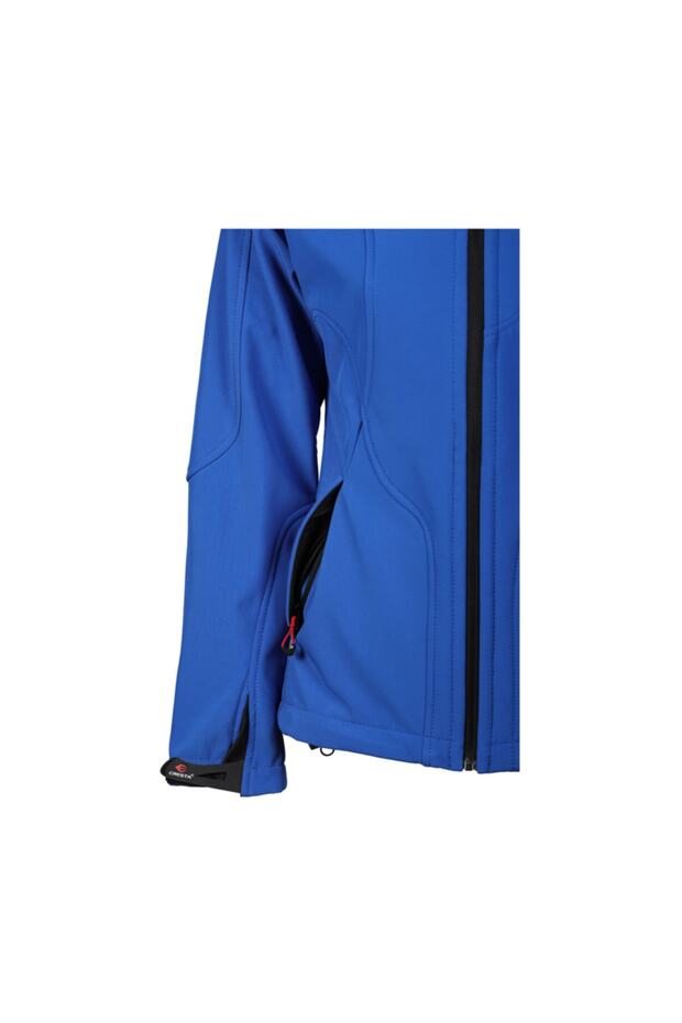 Kadın Mavi Kapüşonlu Dynamic Softshell Ceket - 8