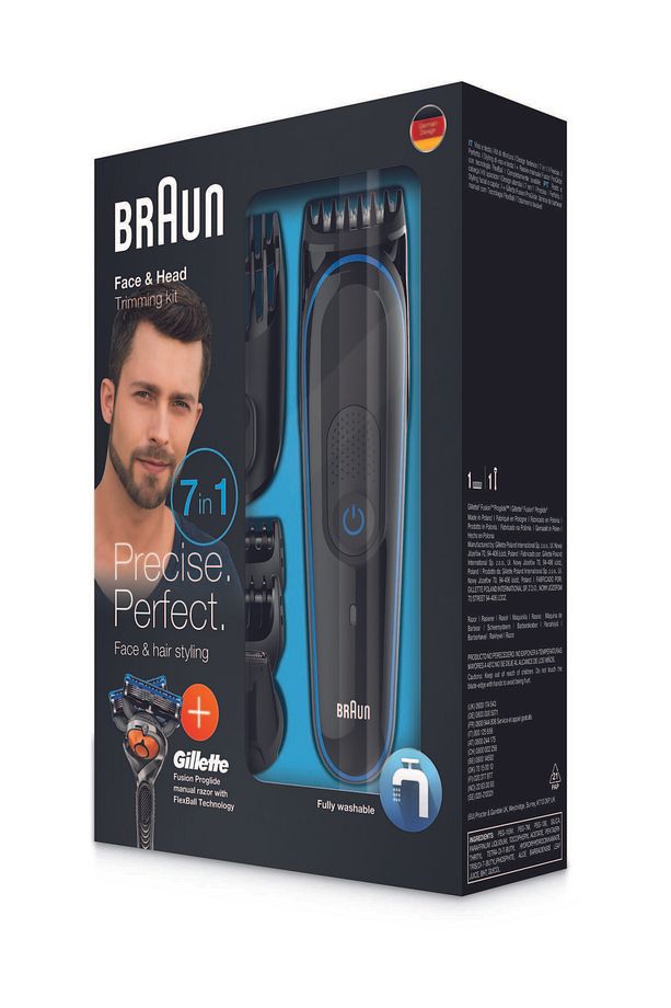 Tıraş Makinesi Erkek Bakım Seti MGK3045 7'si Bir Arada - 6
