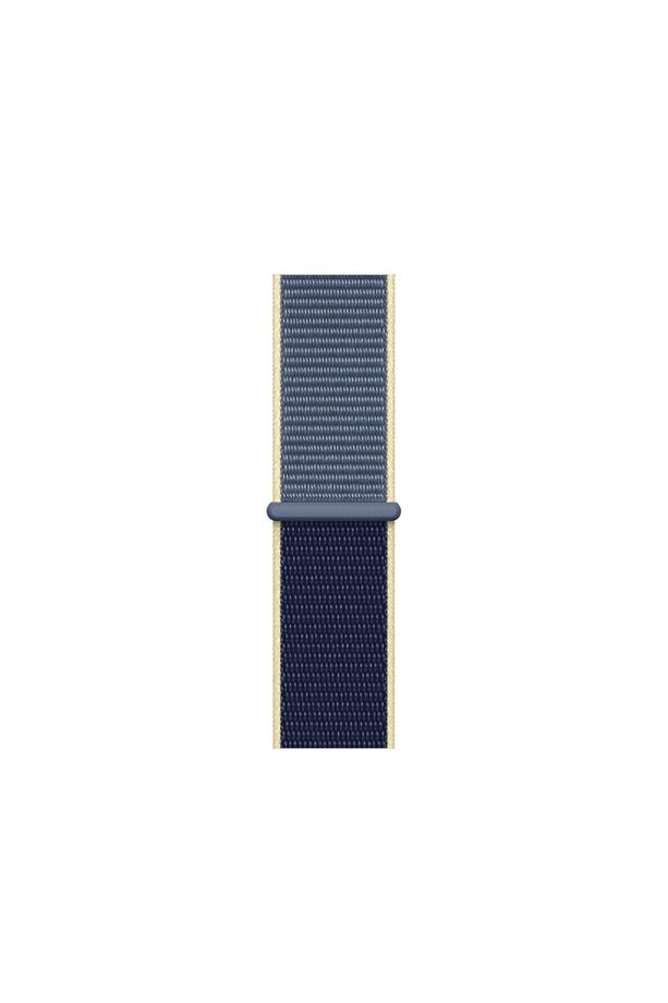 Spor Loop Kordon, Apple Watch SE/10/9/8/7/6/5/4/3 ile Uyumlu 46mm-45mm-44mm-42mm, Alaska Mavisi - 1