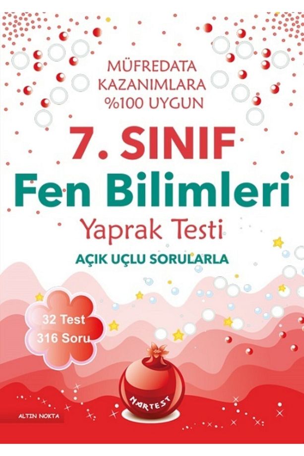 7. Sınıf Fen Bilimleri Yaprak Testi - Yeni Müfredat - 1