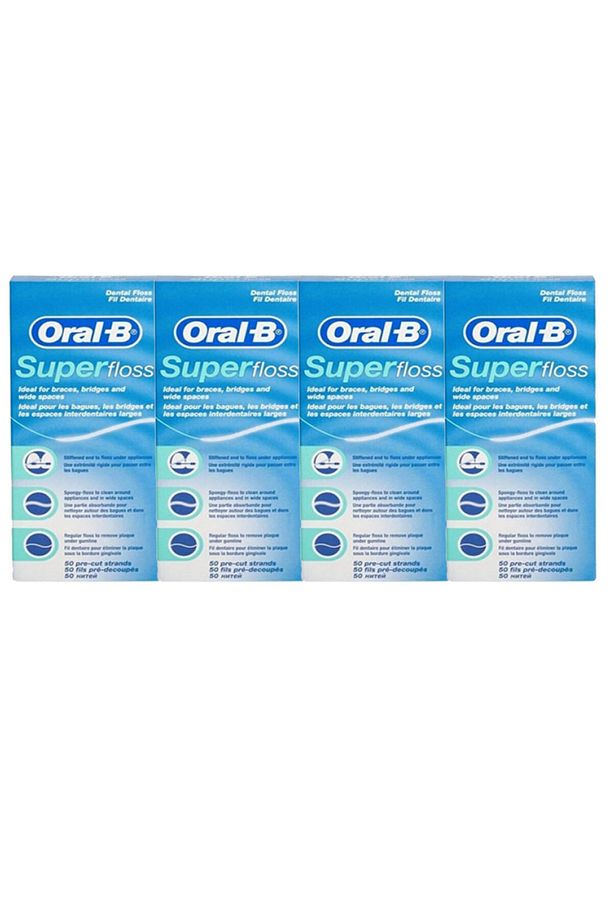 Oral B Diş Ipi Süper Floss 50 Adet 4adet - 1