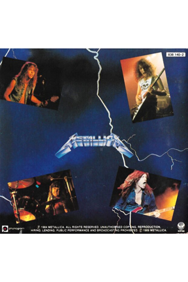 Metallica - Ride The Lightning / Cd - 9