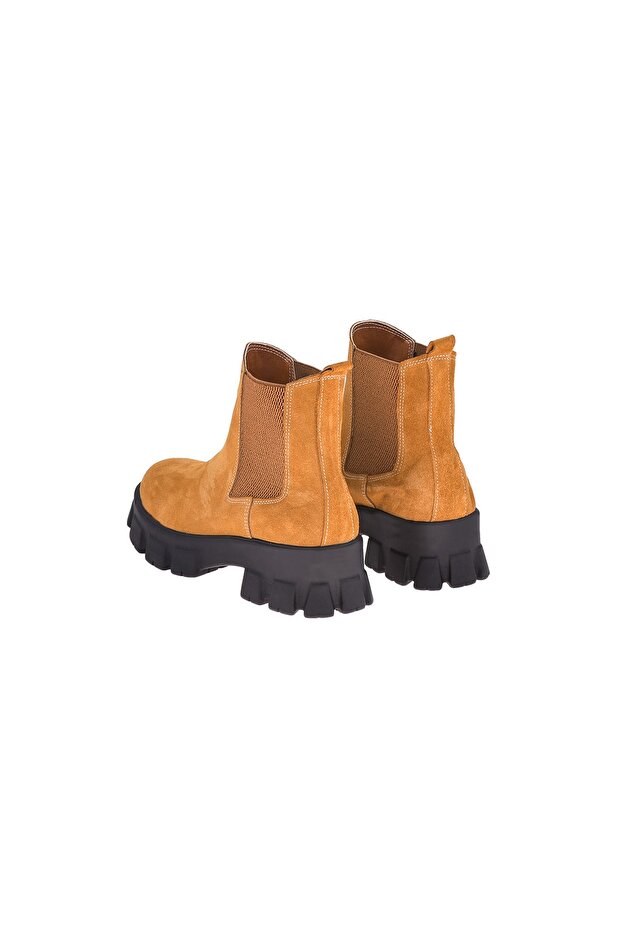 Kadın Taba Hakiki Deri Bot - 6