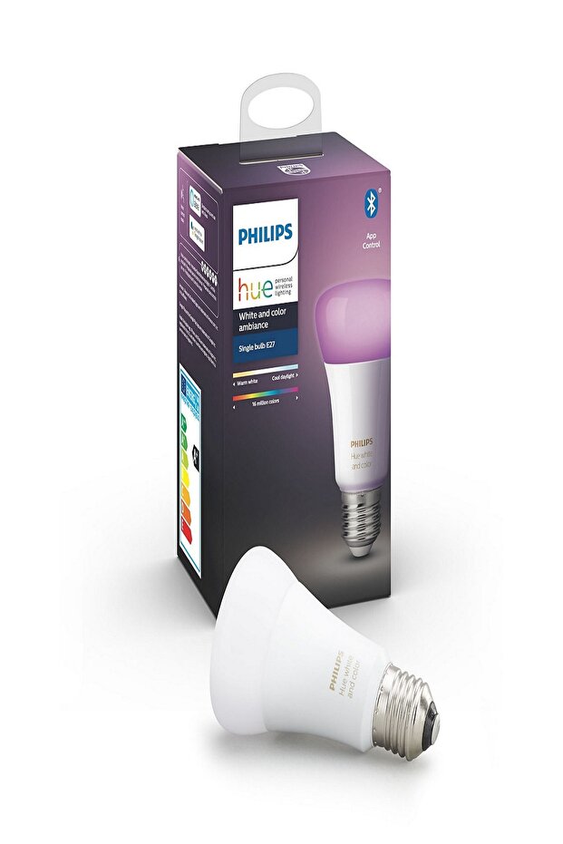 Hue E27 Renkli Bluetooth Akıllı Ampul - 1