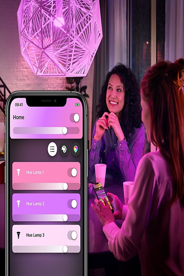 Hue E27 Renkli Bluetooth Akıllı Ampul - 4