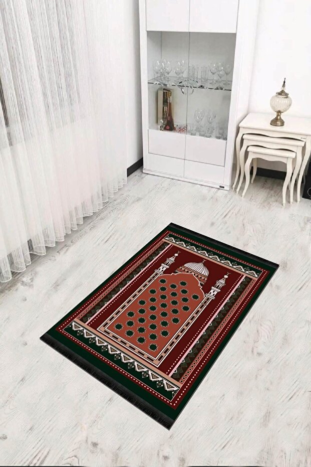 سجادة صلاة رقيقة قابلة للغسل ومضادة للانزلاق Sc003