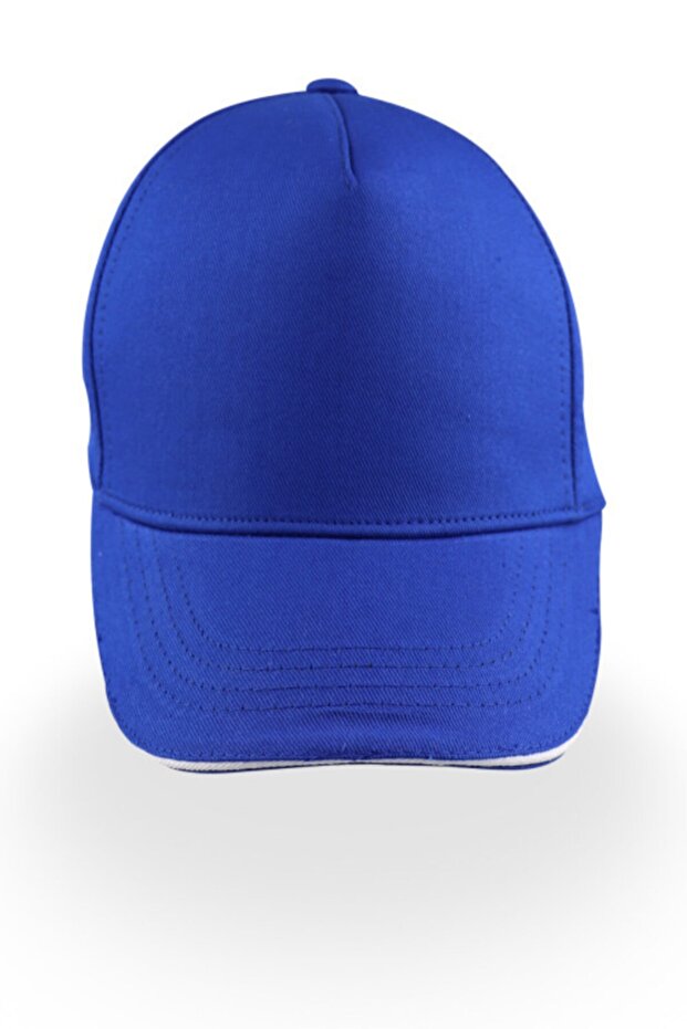 Unisex Navy Blue Sandwiched Brim M Model Sports Hat