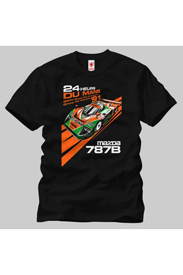تي شيرت Du Mans Mazda 787b للرجال