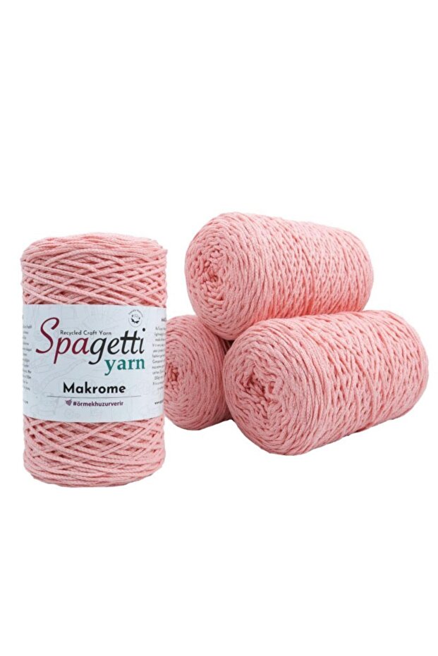Yavruağzı Makrome Ip - 4'lü Set - 1