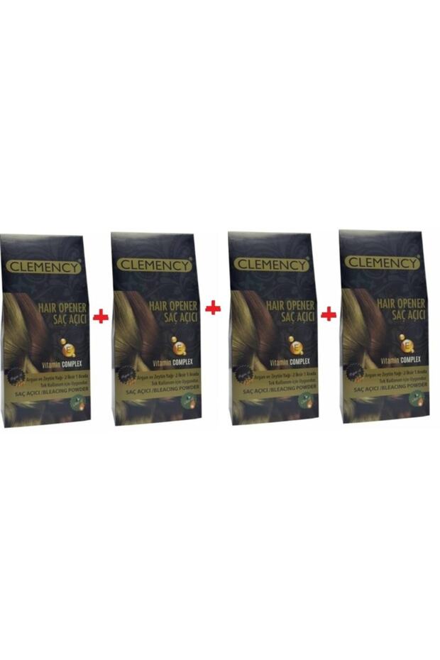 Bitkisel Içerikli Saç Açıcı Set  X 4 Adet - 1