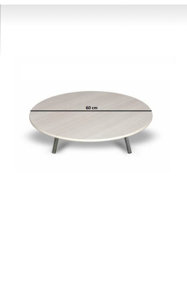 Katlanabilir Yer Sofrası Çelik Ayaklı 60 Cm Tek Kişiliktir - 2