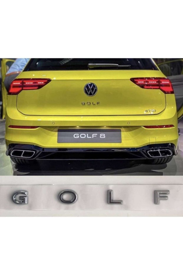 Volkswagen Golf New Type Luggage Lettering Coat of Arms