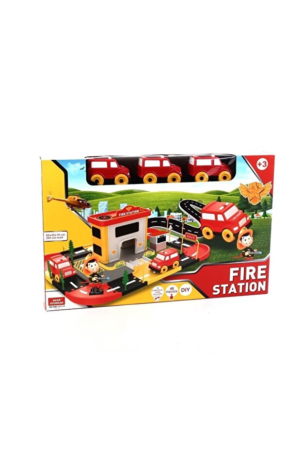Ucar Toy Fire Station Set