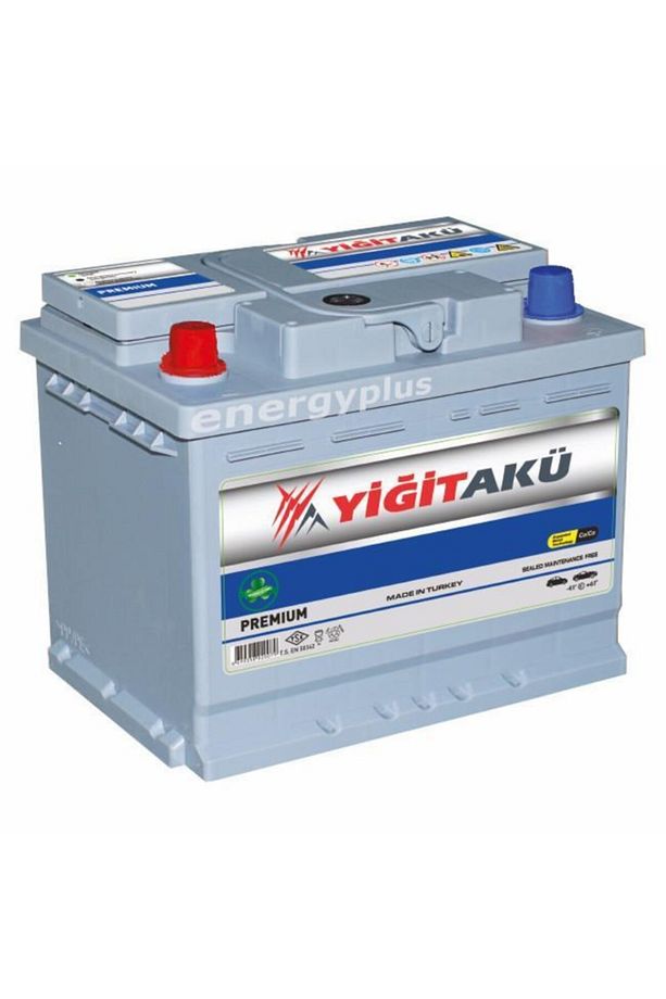12v 60 Ah 60ah Amper Akü Ters Kutup 540a En Cca - 1