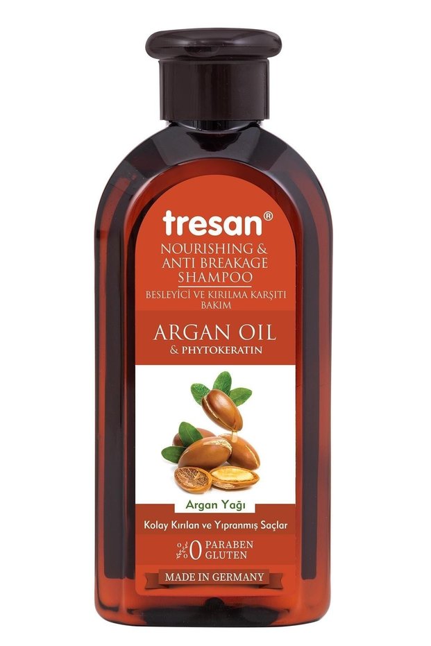 300 Ml Argan Oil and Phyto Keratin Nourishing Care Shampoo - Anti-Breakage