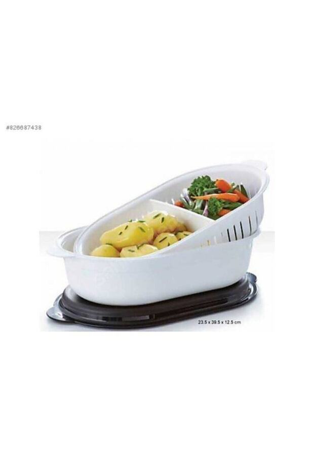 Kristalin Oval Servis 4 Lt - Siyah Kapak - 5