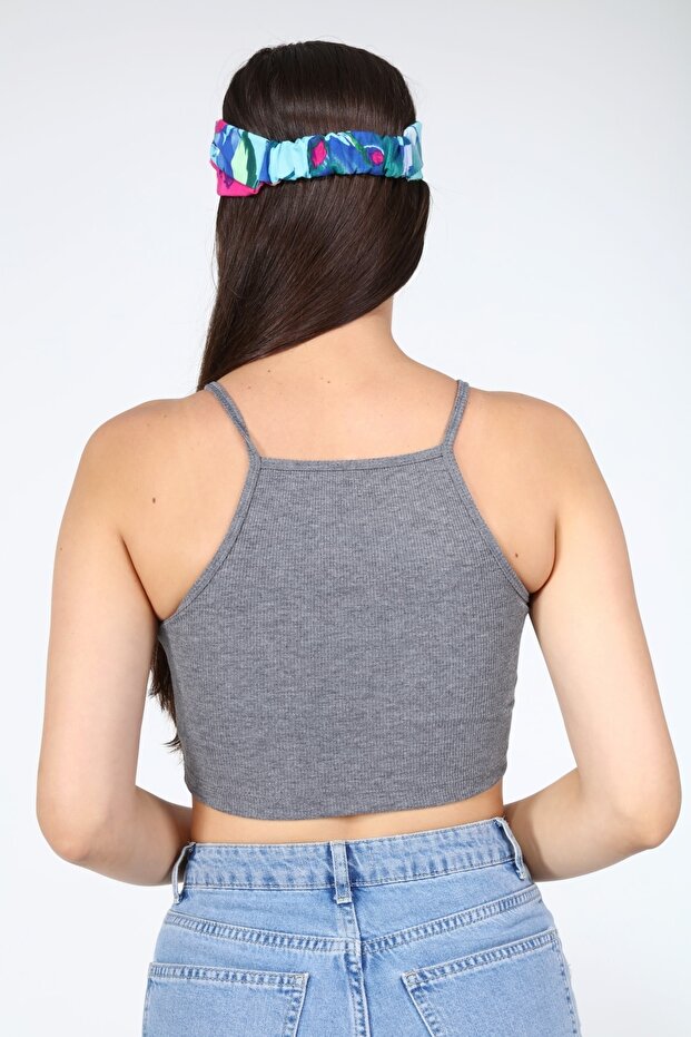 بوستير أساسي قصير مع حزام حبل - 6