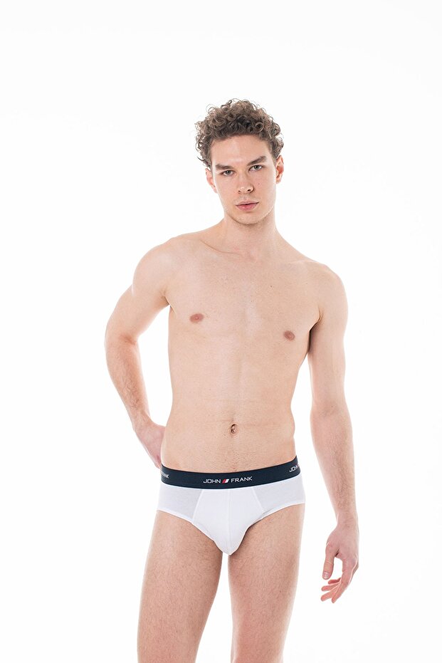 Erkek Beyaz Basic Slip - 2