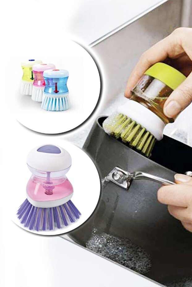 Deterjan Hazneli Bulaşık Fırçası - 2