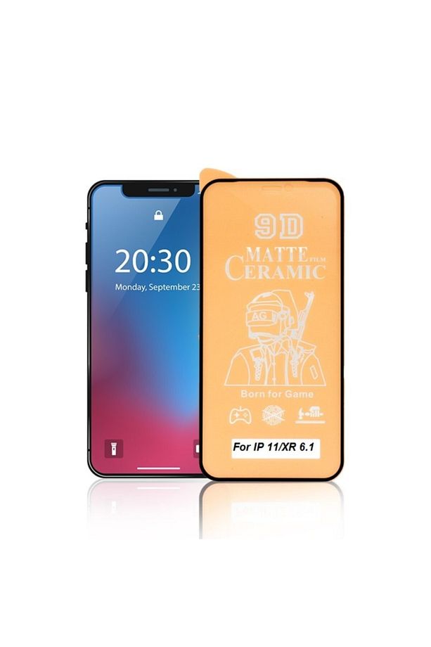 Iphone 11/xr Mat Seramik Tam Kaplayan Ekran Koruyucu - 1