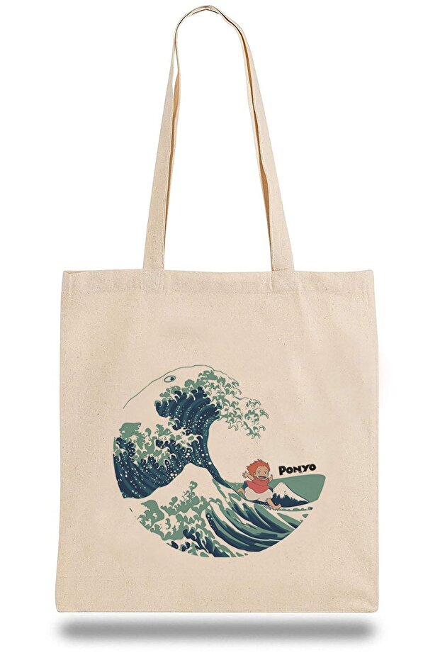 Tote Bag Little Mermaid Ponyo Gake No Ue No Ponyo