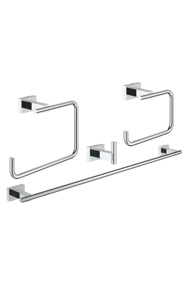 Essentials Cube Aksesuar Seti 4 Parça Krom-40778001 - 1