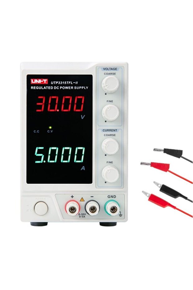 Unı-t Utp 3315 Tfl-ıı 30v 5a 4 Dijit Ayarlı Güç Kaynağı + Prob Seti - 1