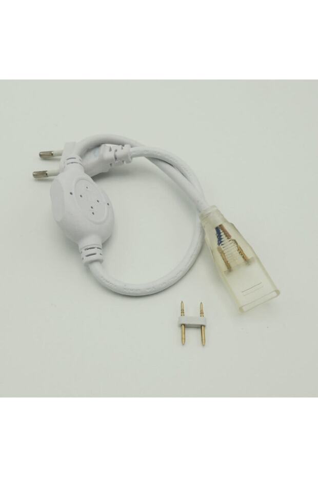 Hortum Şerit Led Işık 3 Çip Fişli 5 Metr 220v Tak Kullan Gün Işığı Işıklı - 3