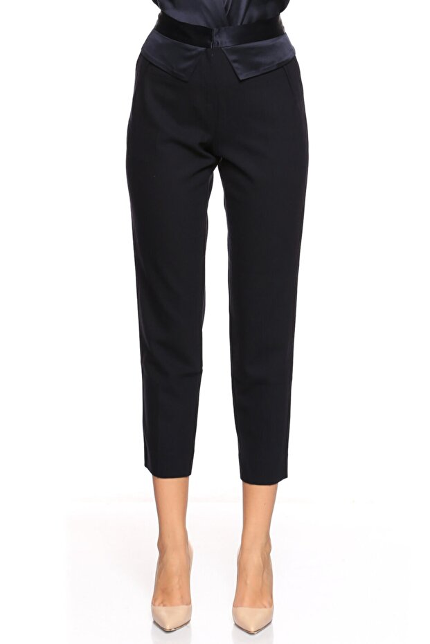 Lacivert Pantolon - 5