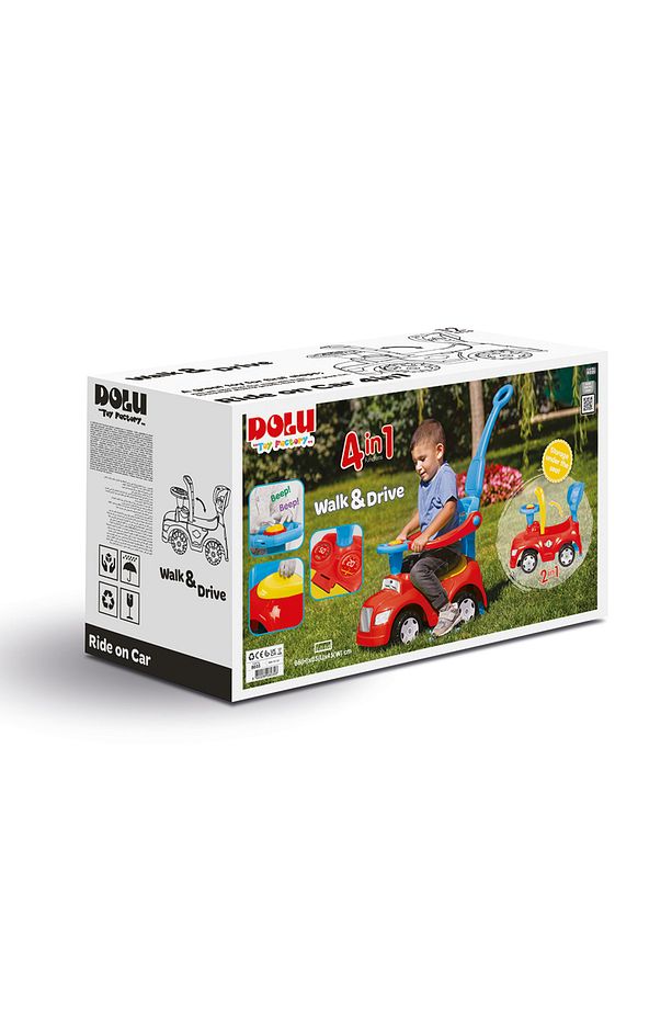 Toy Factory Step Araba 4 Ü 1 Arada 8035 - 7