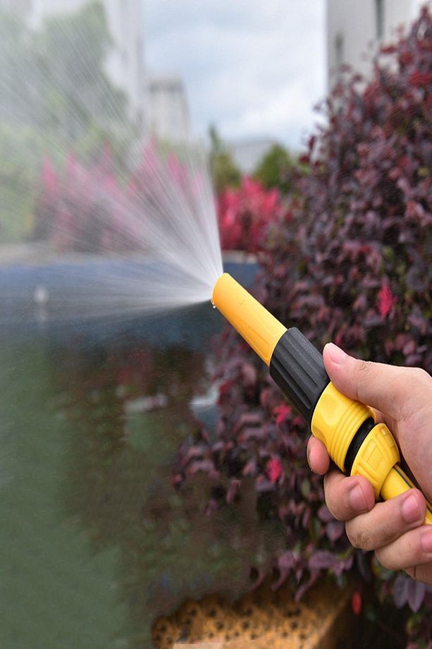 Nuzzle Tazyikli Hortum Ucu Sulama Tabancası Basınçlı Oto Yıkama Ve Bahçe Sulama Tabancası - 2