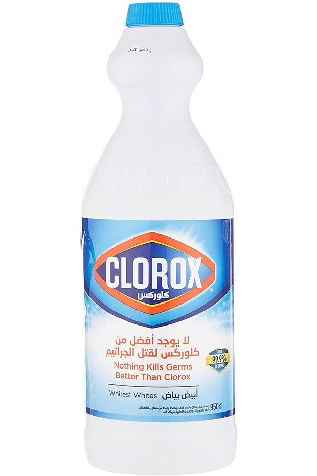 Liquid Bleach Original Concentrated Stain Whitening Disinfectant (950ml)