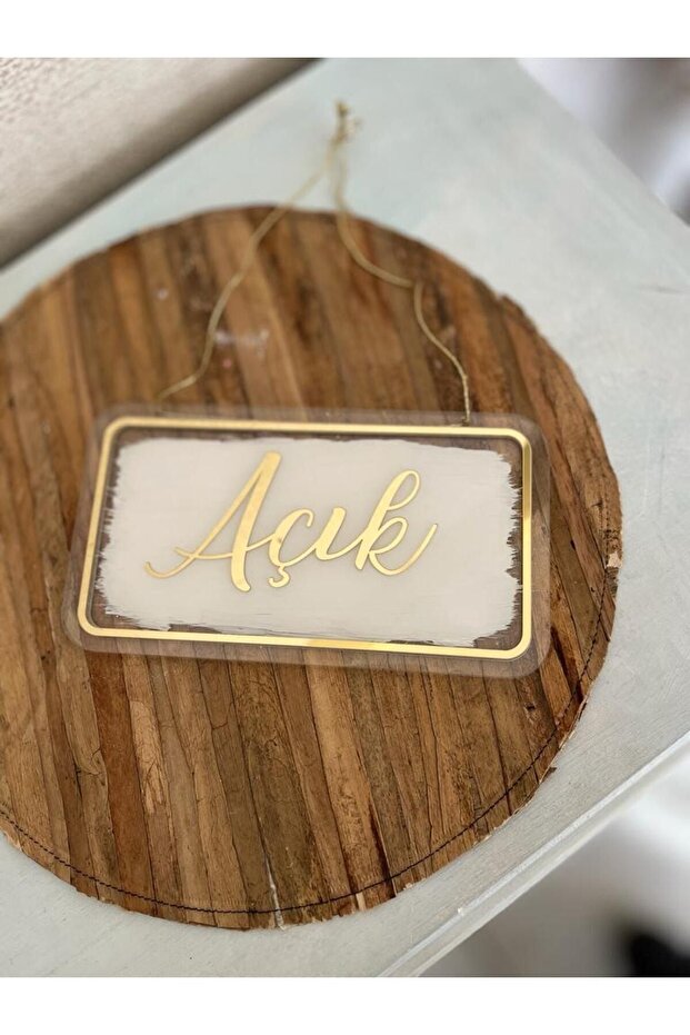 Açık Kapalı Kapı Isimliği - 1