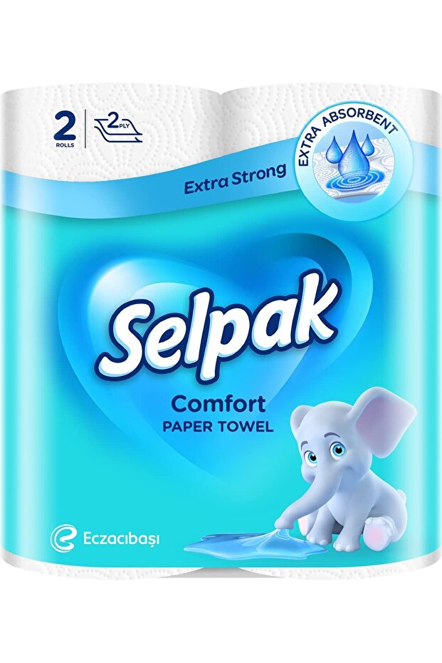 Kitchen Towel Comfort 2 Rolls