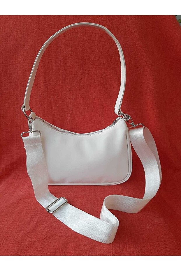 حقيبة باجيت بيضاء - 4
