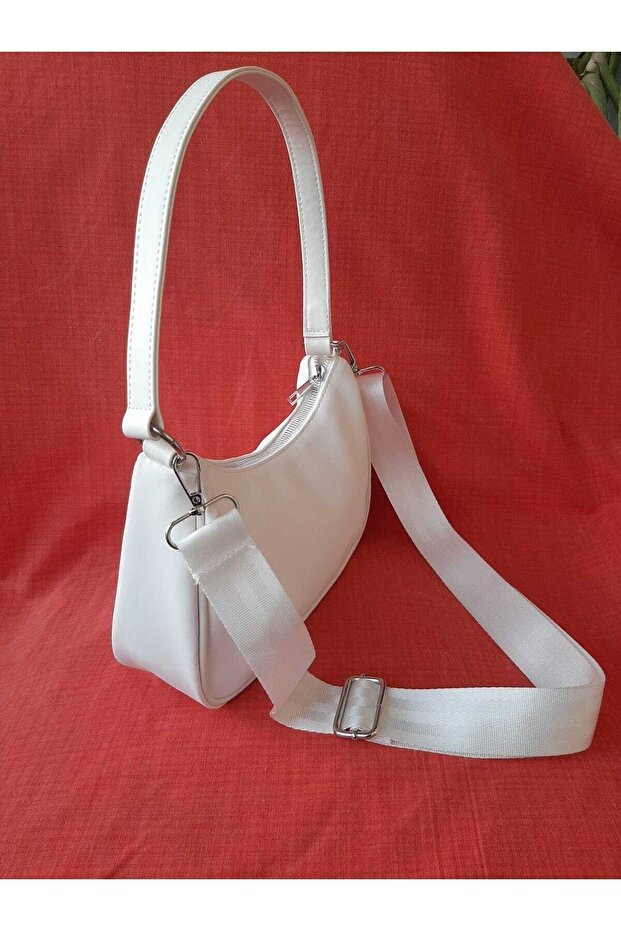 حقيبة باجيت بيضاء - 1
