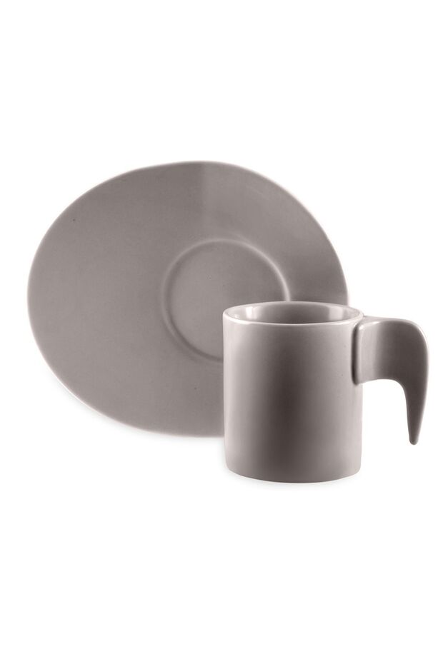طقم كوب فردي باللون الرمادي من Elefas - 2