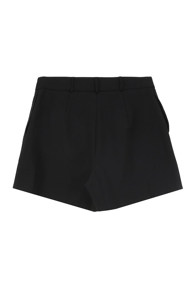 Yüksek Bel Tailored Fit Siyah Kadın Şort F4SL-SHT W38 - 2