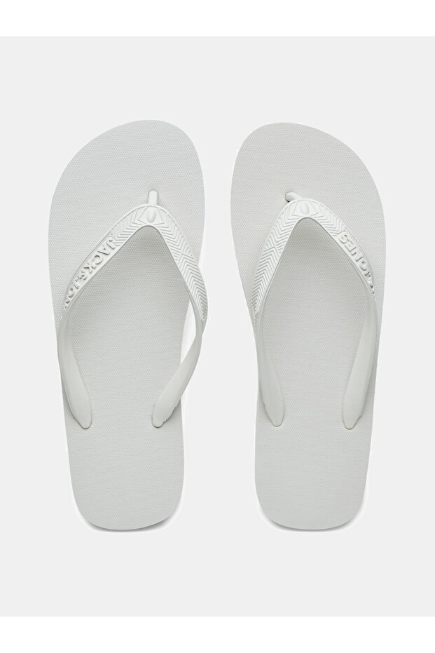 Logo Embossed Basic Flip Flop - 4