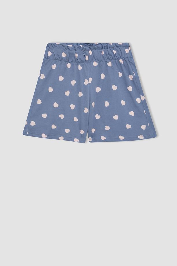 Kız Çocuk Pijama Takımı Baskılı Kısa Kollu Üst Şort C8503a824sm - 3