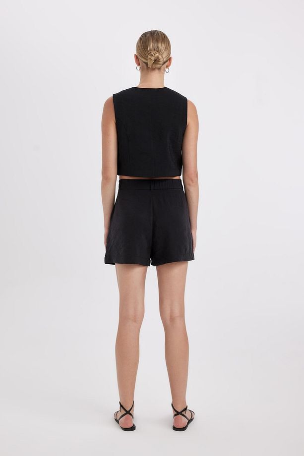 Regular Fit Normal Bel Kısa Paça Modal Şort X4722AZ24HS - 6