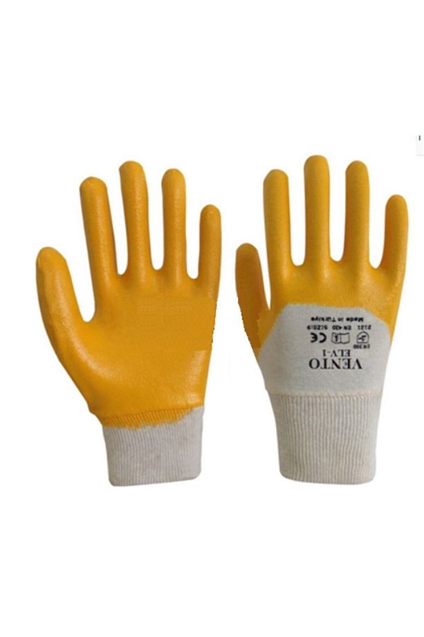 Eldiven Sarı Nitril Elv-1 (1 Koli) 288 Adet - 1
