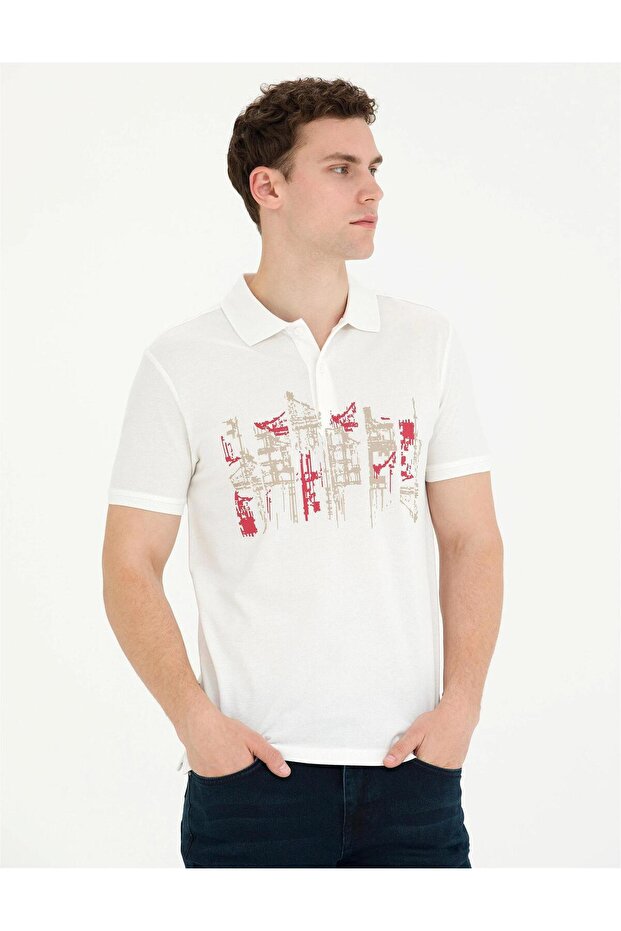 Slim Fit Polo Collar