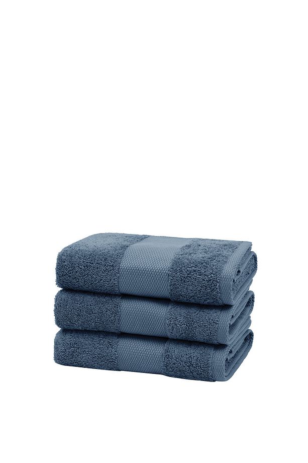 Essentials 3'lü Misafir Havlusu Seti Navy - 30x50 Cm - 2