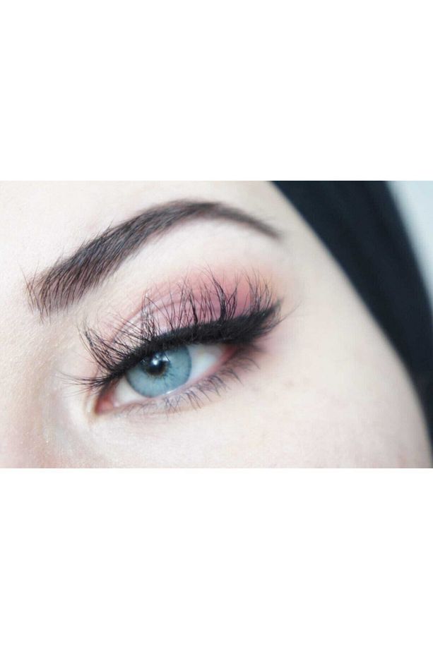 Gerçek Vizon %100 El Yapımı Takma Kirpik (CHANEL MODELİ) Ve Powerliner Şeffaf Yapıştırıcı - 1