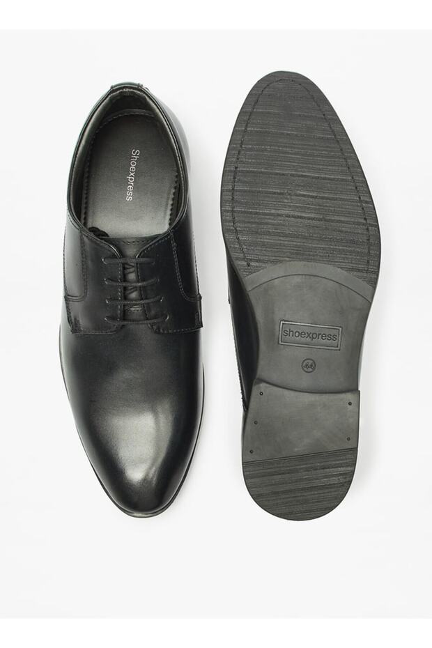 حذاء ديربي مسطح برباط - 4