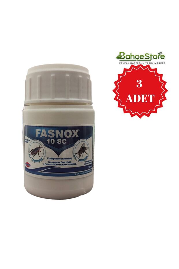 Fasnox 10 Sc Kokusuz 50 Ml 3 Adet - 2