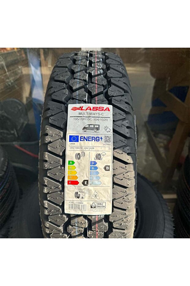 195/70 R15 104/102R 8PR Lassa MULTIWAYS-C 4 Mevsim Lastik - 1