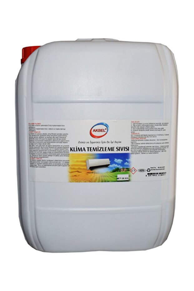 Klima Temizleme Sıvısı 20 Kg 4 Adet Klima Temizleme Poşeti - 1