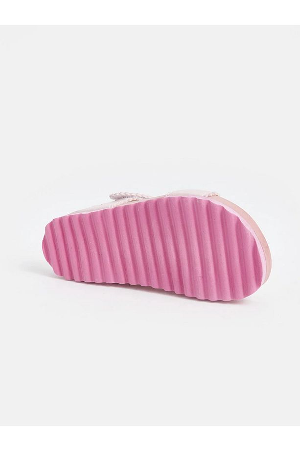 LCW STEPS Barbie Baskılı Cırt Cırtlı Kız Çocuk Sandalet - 2